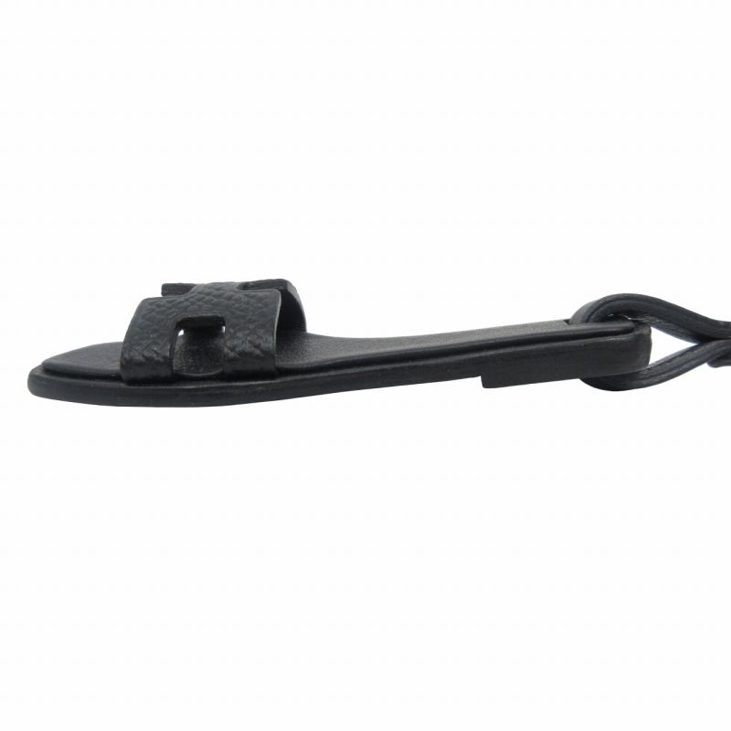 未使用】エルメス オラン ナノ エプソン チャーム サンダル サンダル