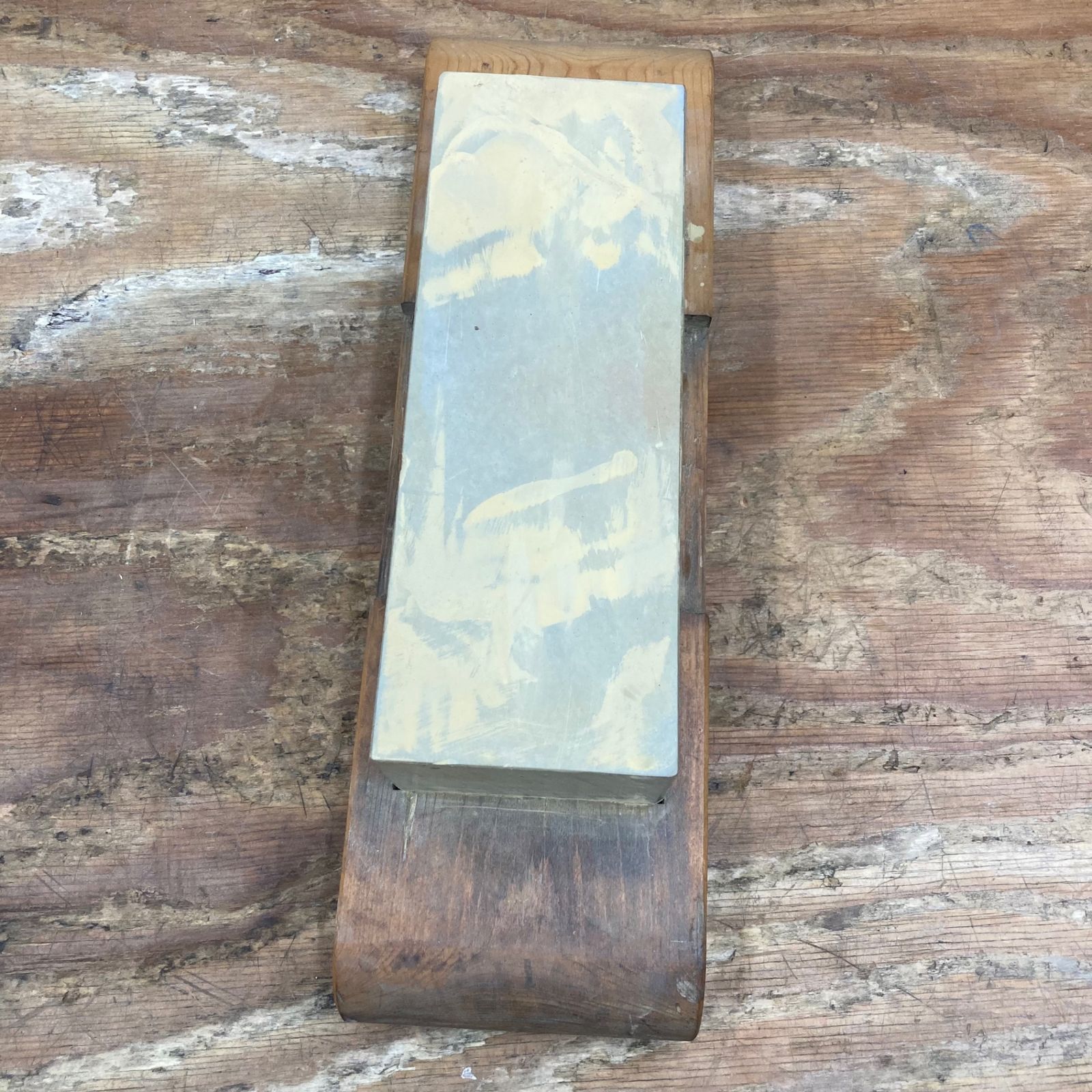 天然砥石 丸尾山 卵色巣板巣なし 約220×80mm 柏店