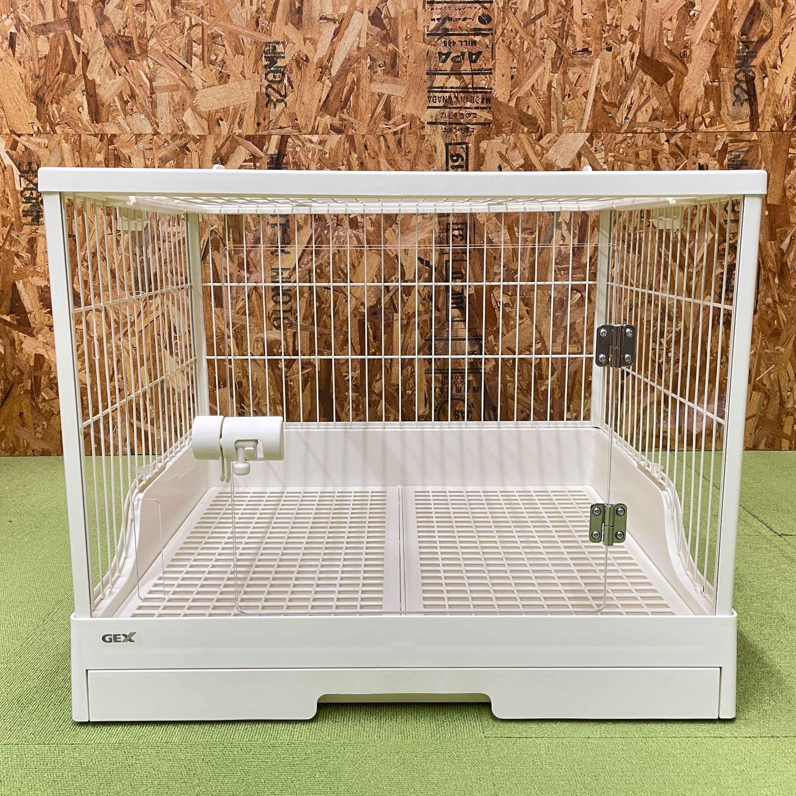 GEX クリアフロント60 WF 小動物用 ケージ サークル ワイヤースノコ