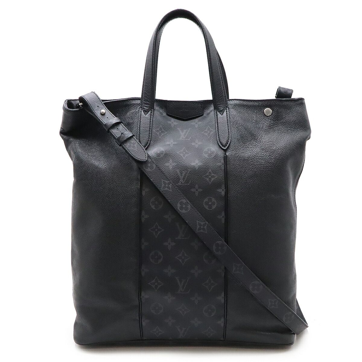 LOUIS VUITTON ルイ ヴィトン タイガラマ エクリプス シティ トート トートバッグ ラージトート 縦長 ショルダーストラップ M30431