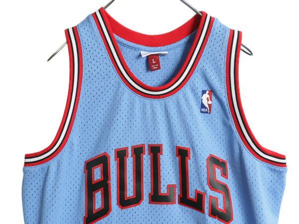 ブルズ デニス ロッドマン メッシュ タンクトップ メンズ L / 古着 NBA オフィシャル ミッチェルアンドネス バスケ ユニフォーム ジャージ お得なクーポン配布中!】 ブルズ デニス ロッドマン メッシュ