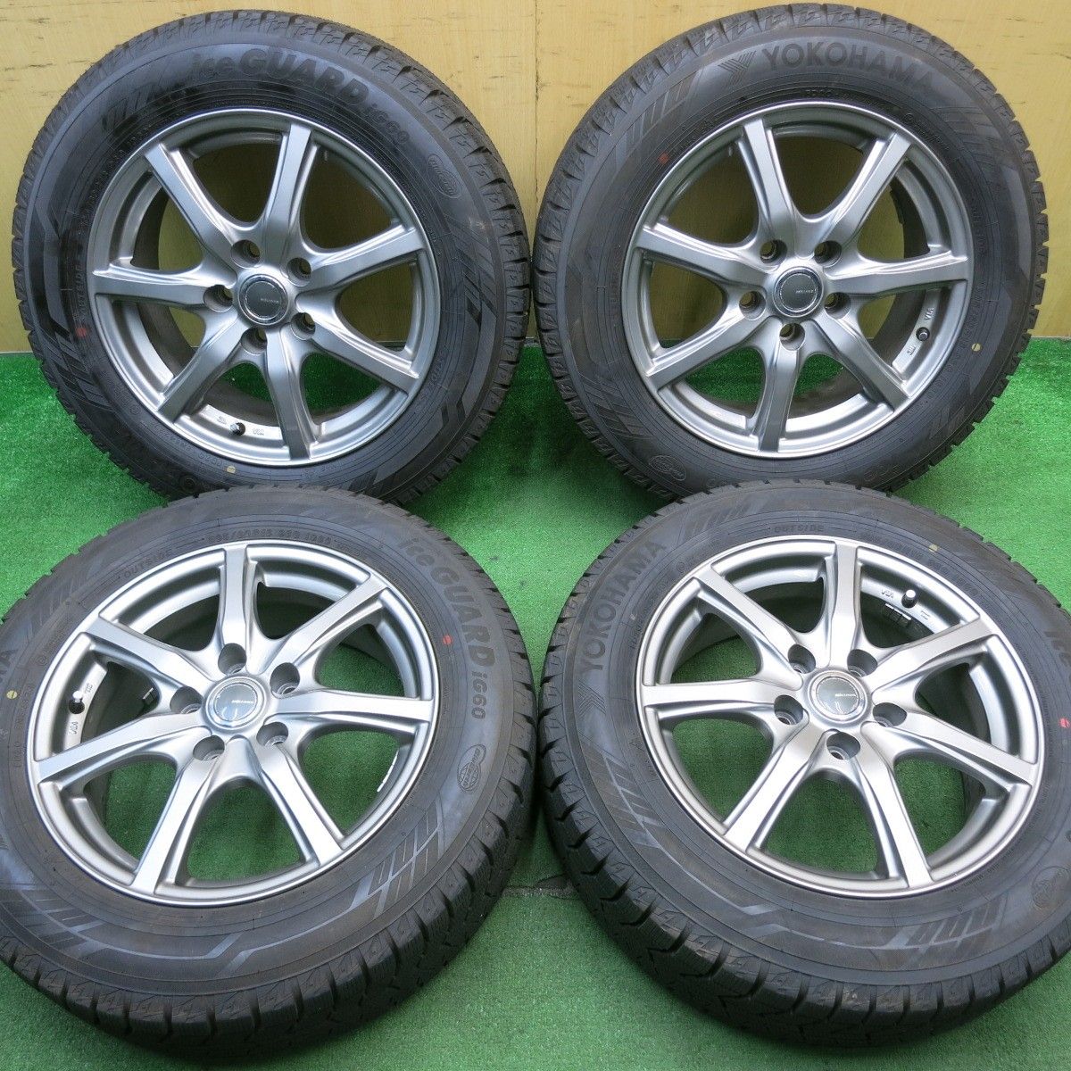 タイヤ 23年 キレイ スタッドレス 205|60R16 ヨコハマ アイスガード iG60 MiLLOUS ミルアス 16インチ PCD114.3|5H 5051501NJス