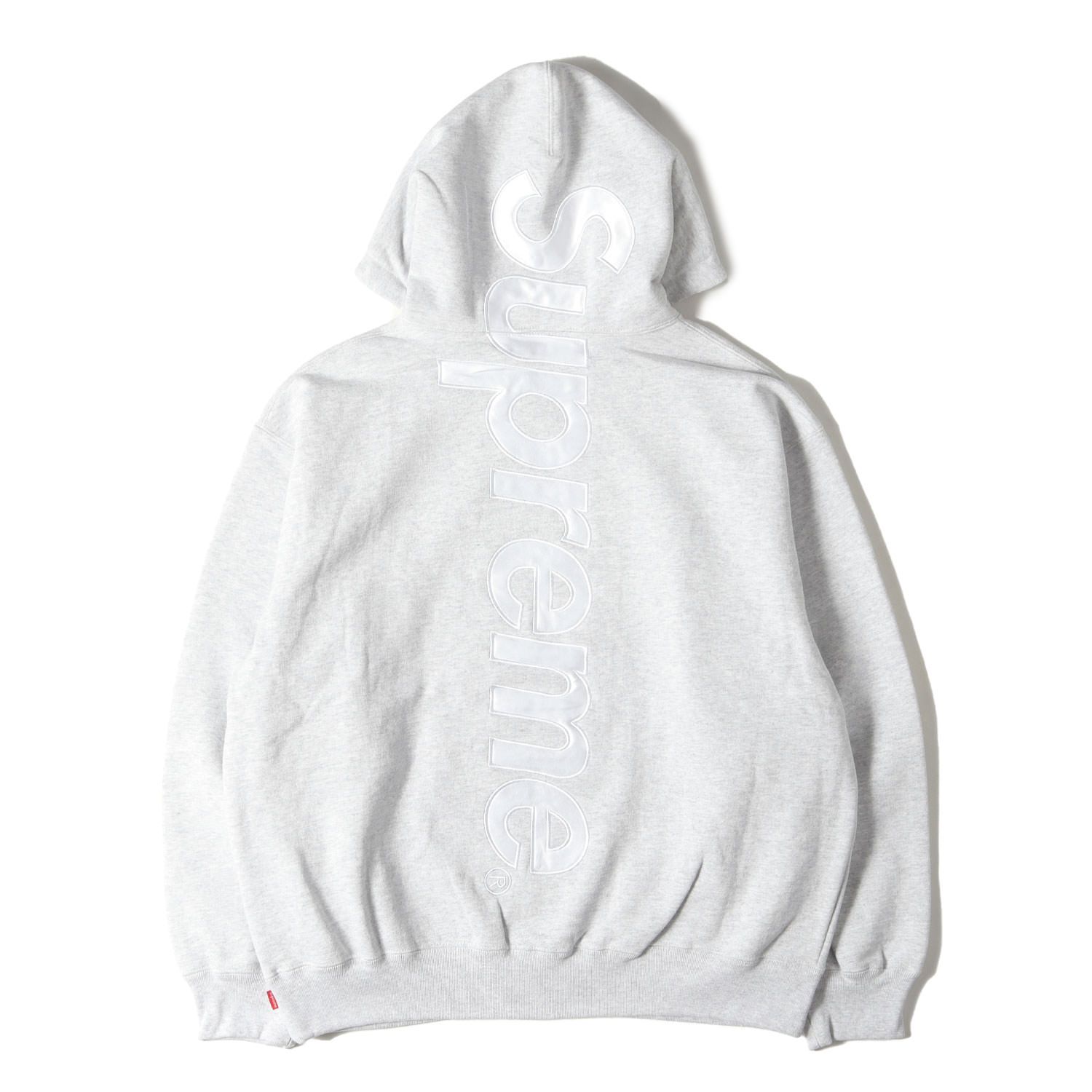 Supreme フーディー　カラー:アッシュグレー　XL シュプリーム ボックスロゴ パーカー (FW23) アッシュグレー