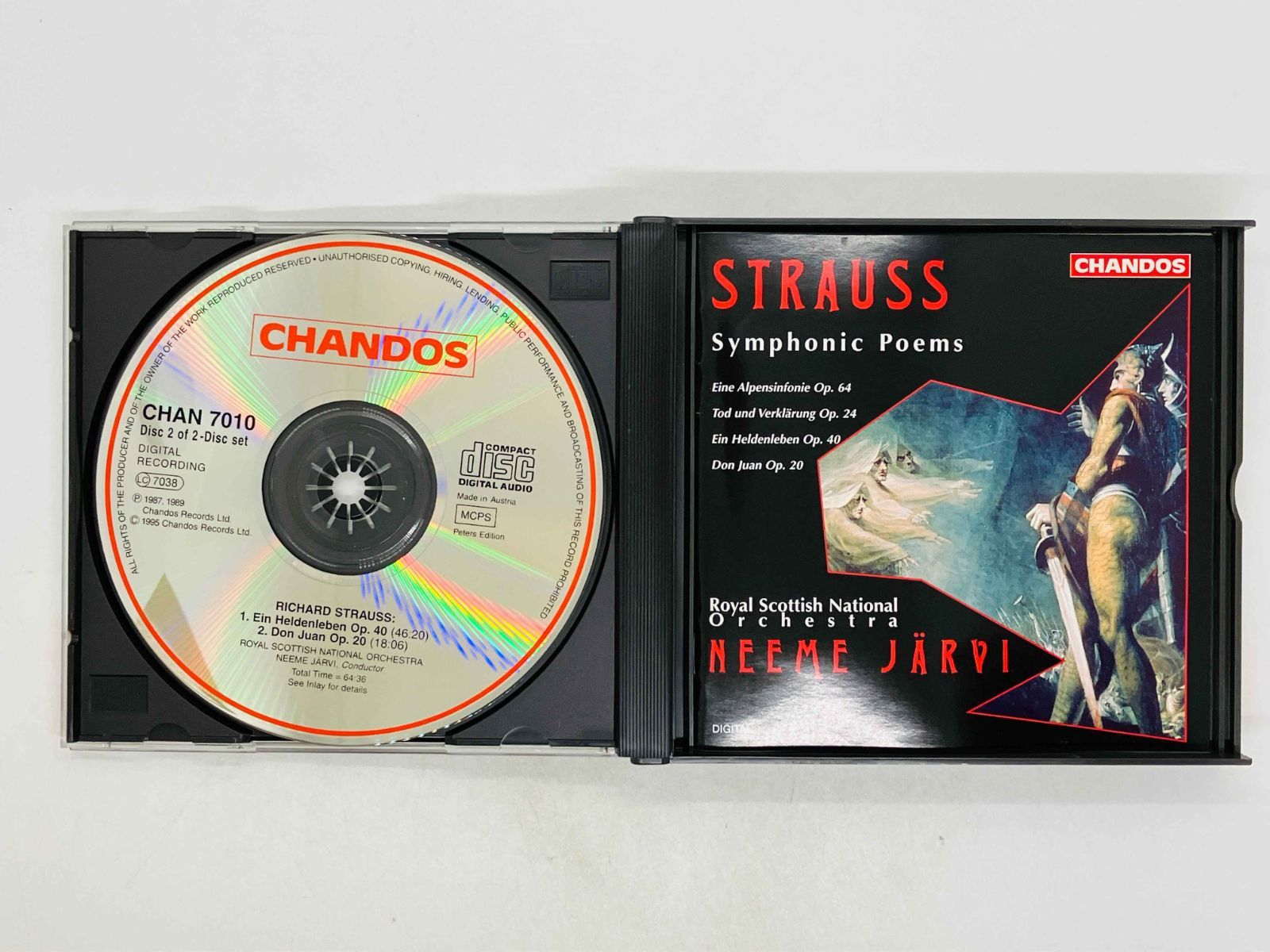 2CD シュトラウス / ネーメ・ヤルヴィ / STRAUSS / SYMPHONIC 2CD シュトラウス / ネーメ・ヤルヴィ / STRAUSS / SYMPHONIC