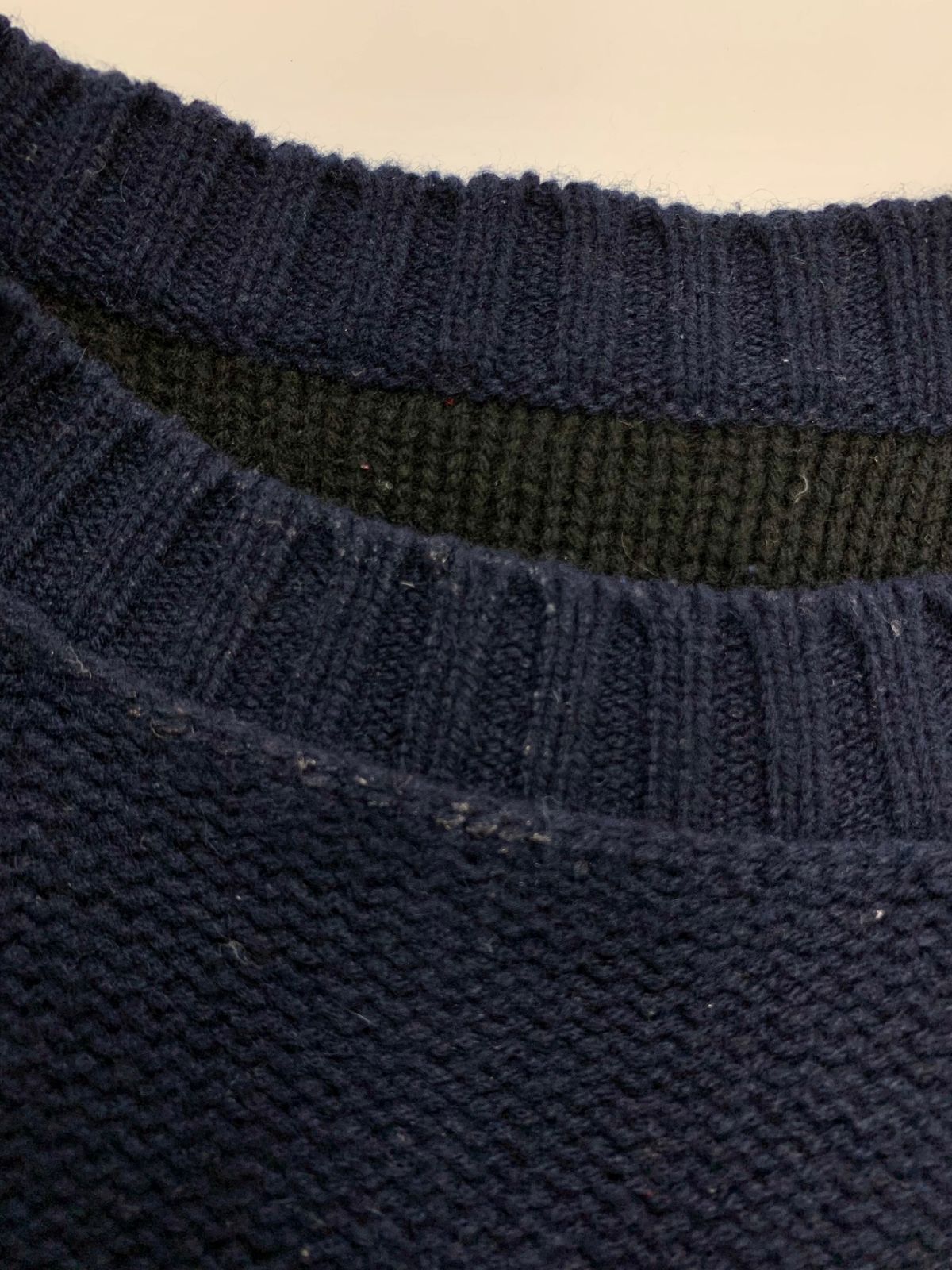 MONCLER - モンクレール KNITTED ROUND NECK JUMPER D20939091400 9489A ニットセーター XS ネイビー ボーダー ITM2JORG9X2M モンクレール KNITTED ROUND NECK JUMPER D20939091400 9489A