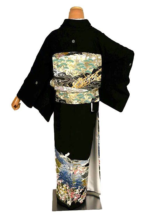 平和屋着物＊夏物 人間国宝 小宮康孝 色留袖 江戸小紋 絽 枝葉文 鮫小  