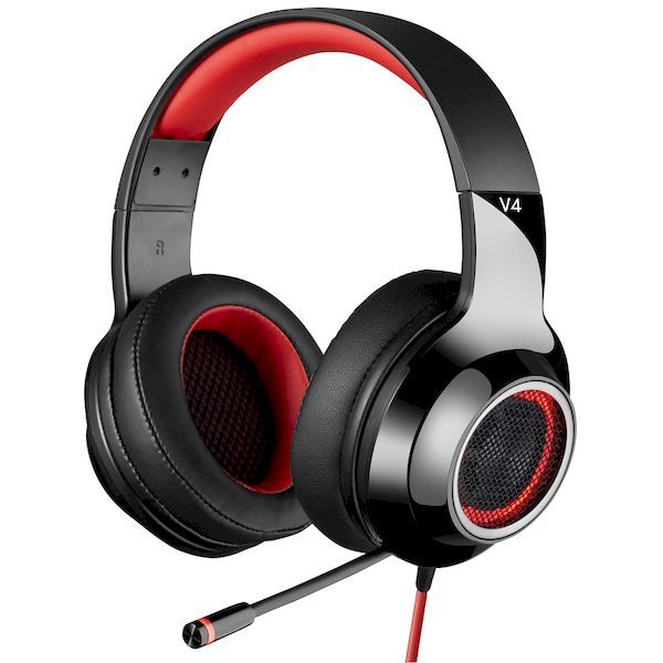 7営業日以内発送 プリンストン EDR-V4RD Edifierゲーミングヘッドセット EDRV4RD 沖縄離島販売不可