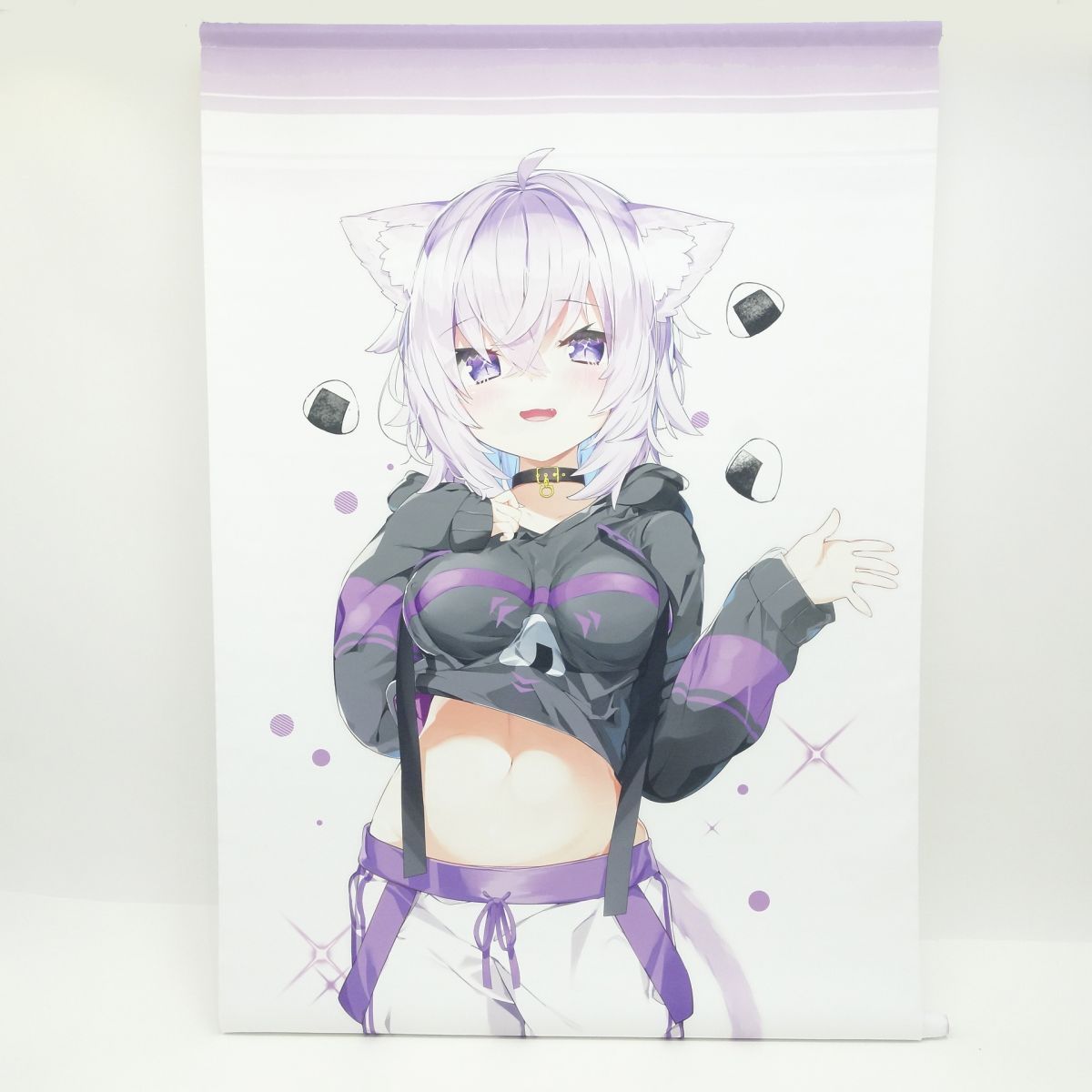 【早い者勝ち】ホロライブ hololive 泥棒建設　猫又おかゆ　タペストリー 猫又おかゆ」1st Live.『ぽいずにゃ〜しんどろーむ』 | イベント