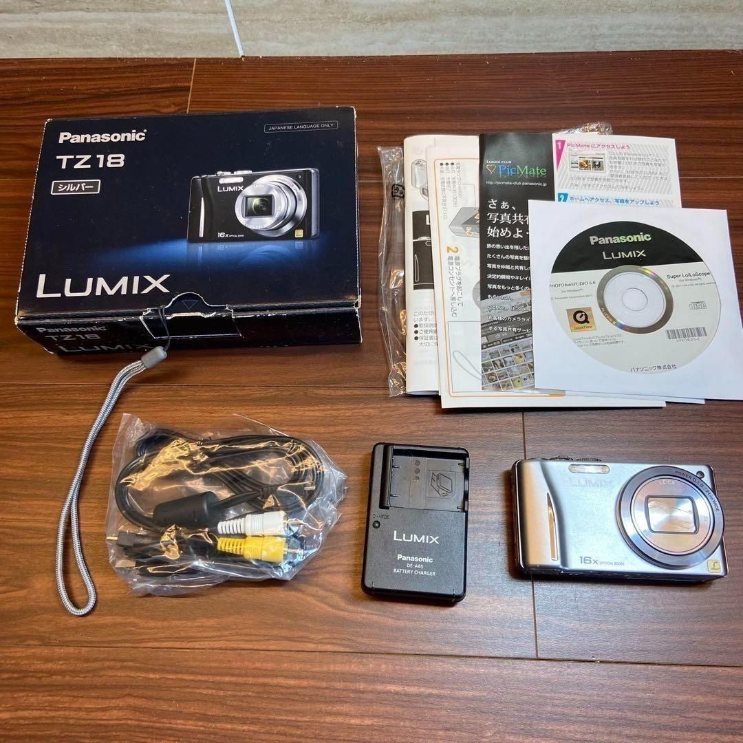 Panasonic LUMIX DMC-TZ18 デジカメ ほぼ新品 3362 - メルカリ