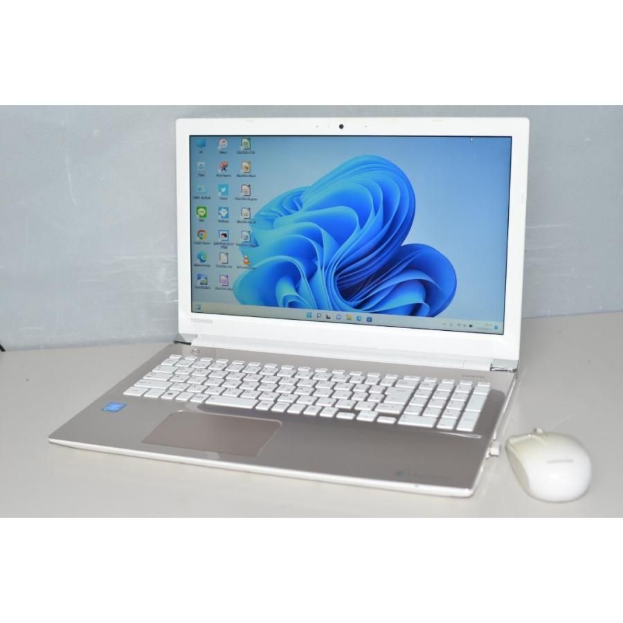 中古良品ノートパソコン 爆速SSD250GB 東芝 T45/BG celeron-3855U/メモリ4GB