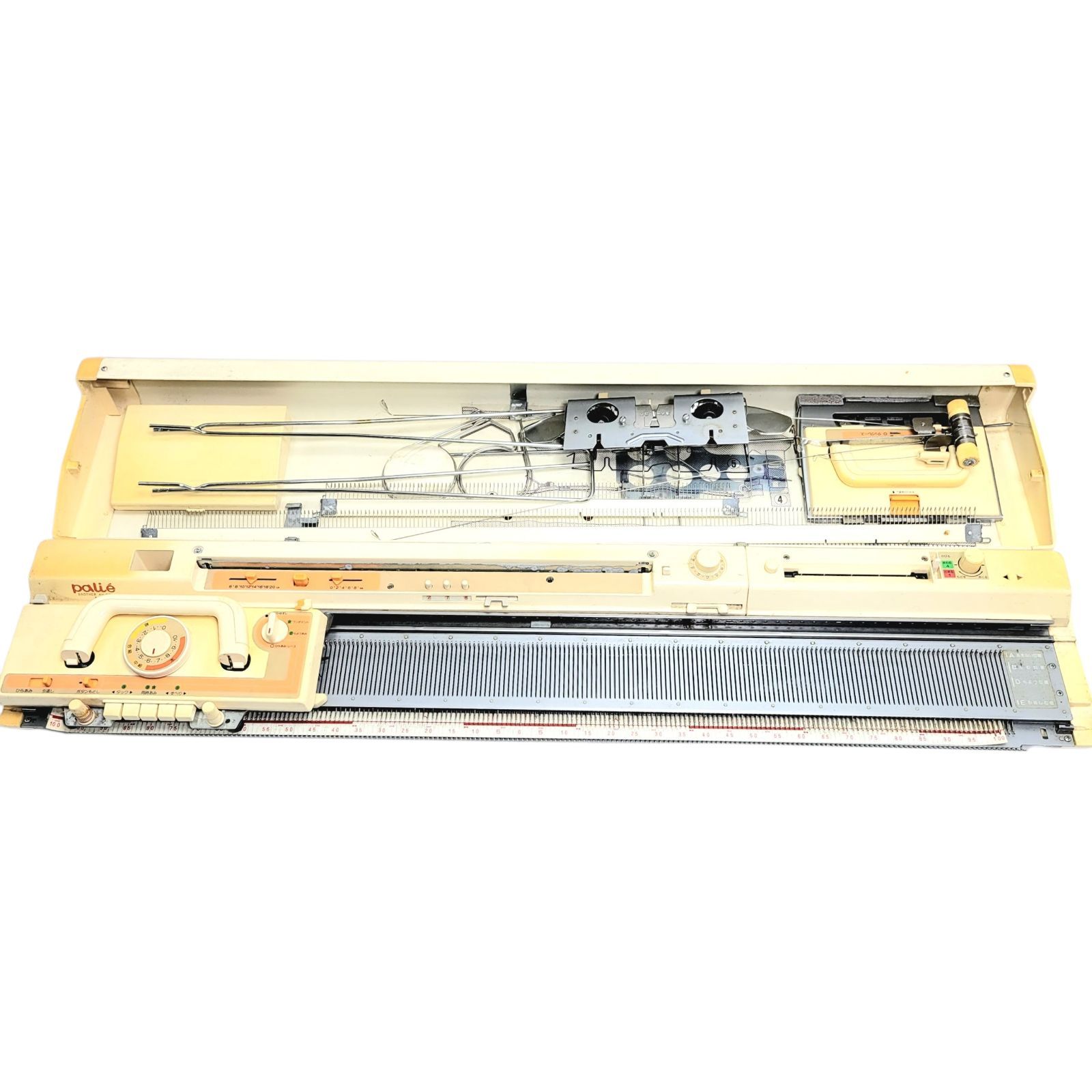 KH871パリエ brother　編機 編み機 BROTHER KH-871 ブラザー パリエ7 Palie 編機 説明書 パンチ