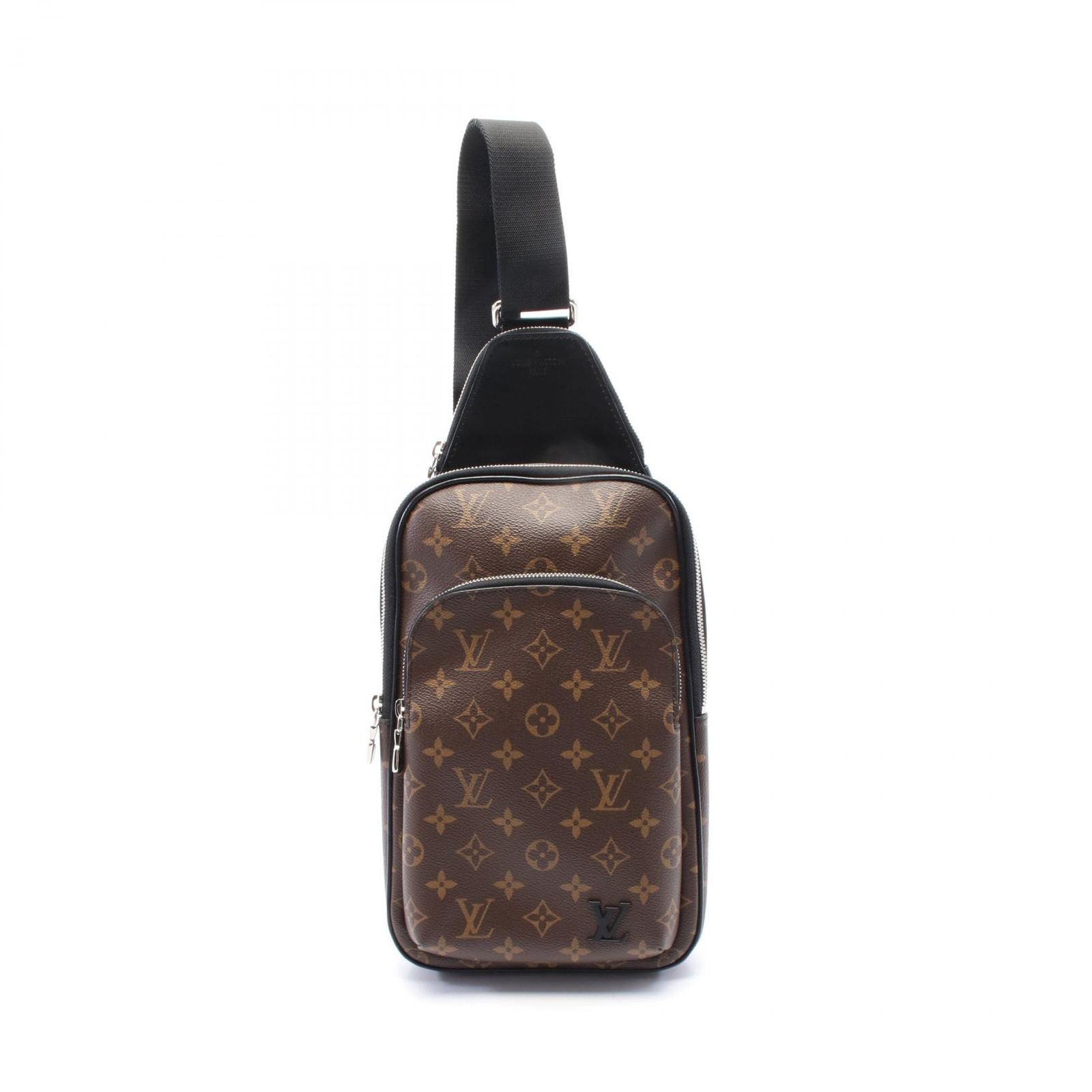 ルイ ヴィトン LOUIS VUITTON ウエストバッグ ボディバッグ アヴェニュー スリングバッグ M46327 イエロー PVCコーティングキャンバス レザー アベニュー スリングバック メンズ Used A