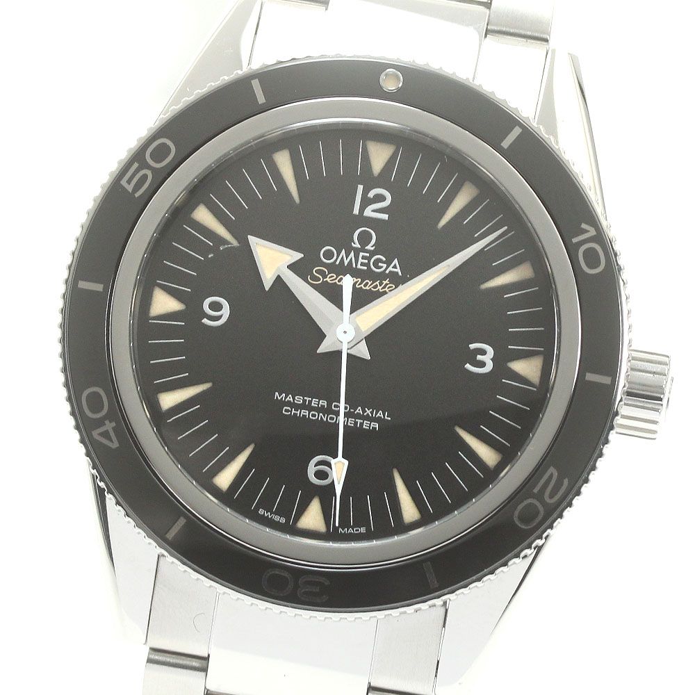 オメガ OMEGA 233.30.41.21.01.001 シーマスター300 マスターコーアクシャル 自動巻き メンズ箱・保証書付き_875189
