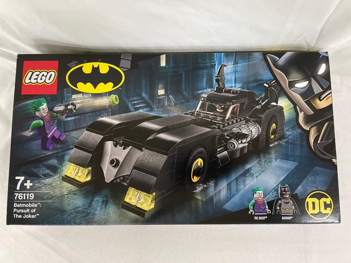 【未開封】LEGO バットモービル：ジョーカーの追跡 「レゴ スーパー・ヒーローズ」 76119