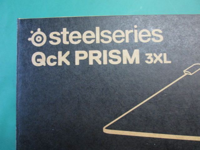●未使用 steelseries QcK Prism Cloth 3XL ゲーミングマウスパッド #63512(0320CI)(5)8BM-1S