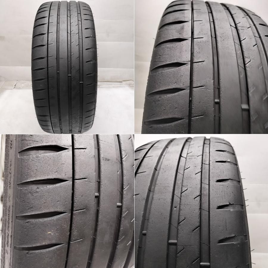 ◆配送先指定アリ◆ ＜高級・希少！ ノーマル X ホイール 1本＞ 225/40R19 ミシュラン '22年 19x8J レクサス IS-F 後期 純正 5H -114.3 RV749    中古