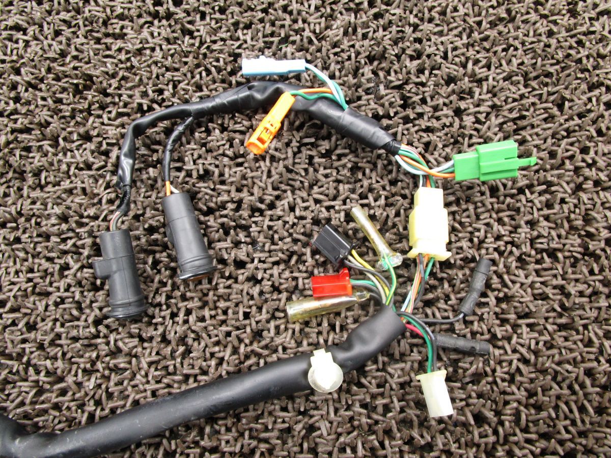 ソロ メインハーネス △A3690 CDI レギュレター イグニッションコイル NGK キャップ AC17 ホンダ AC17E SOLO キャブ車 動画有 12V
