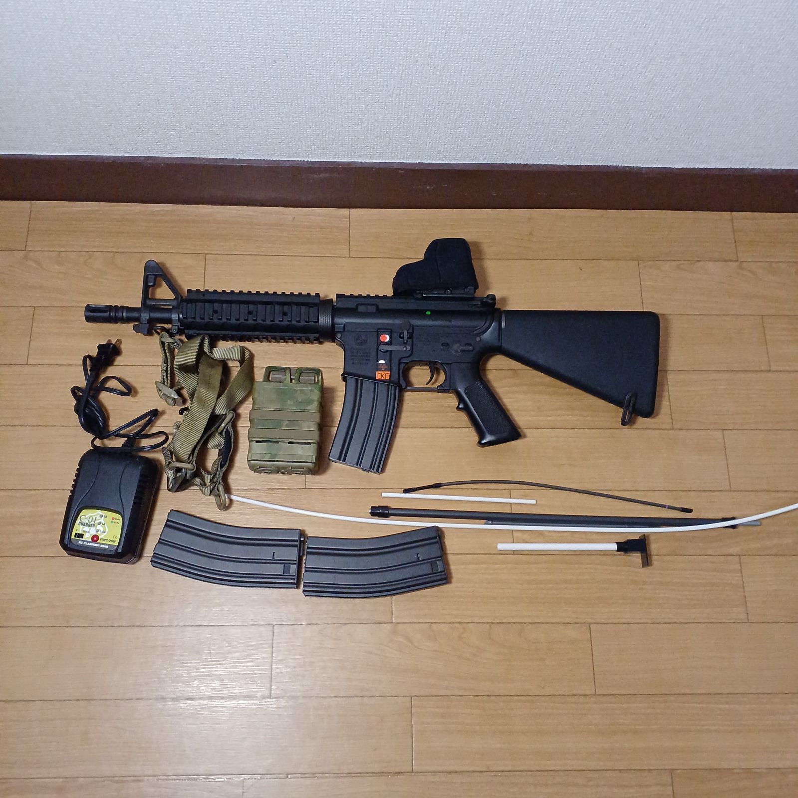 東京マルイ 電動M 4 サバゲー セット 一式