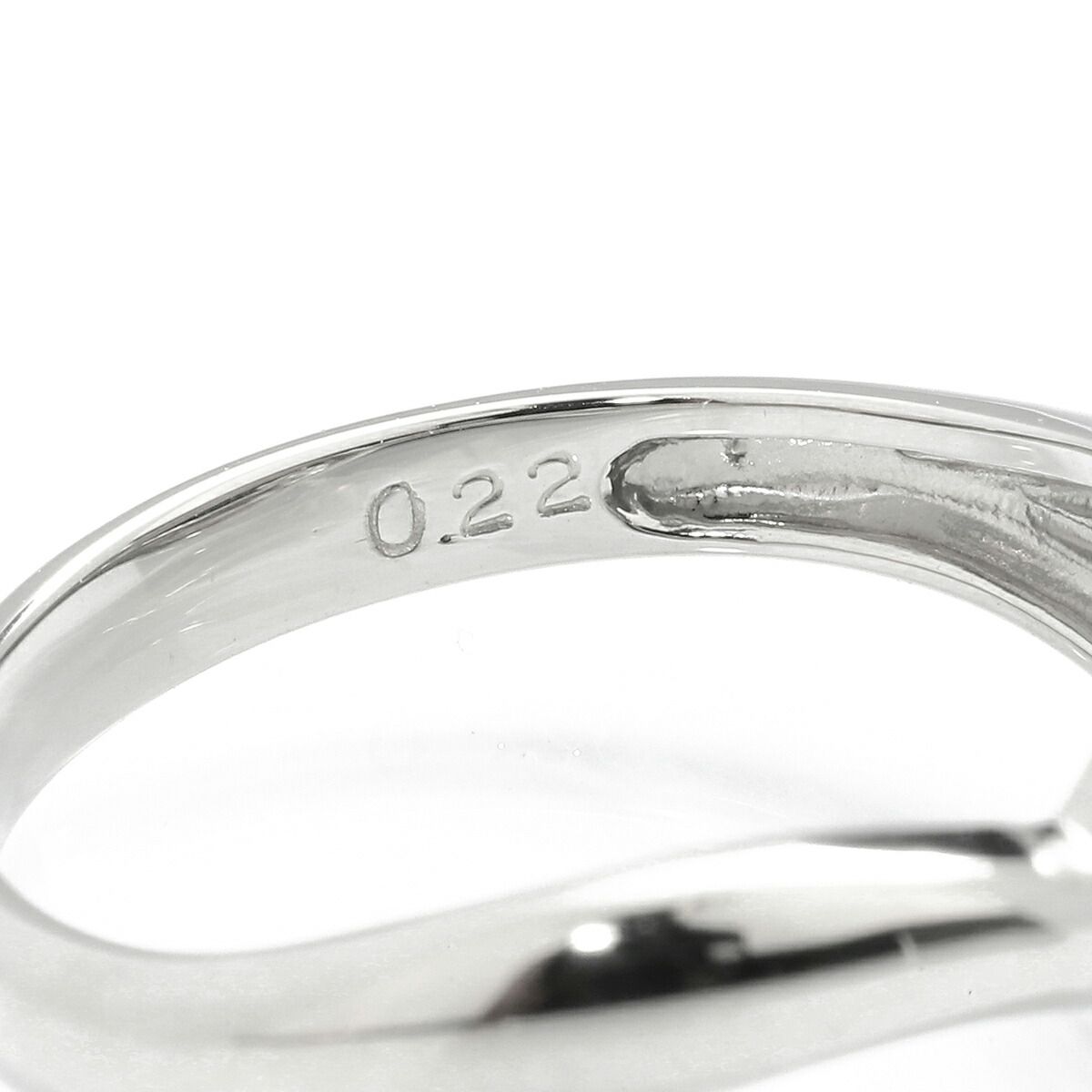 ダイヤモンド 0.22ct プラチナ Pt900 リング SIクラス 指輪 12号