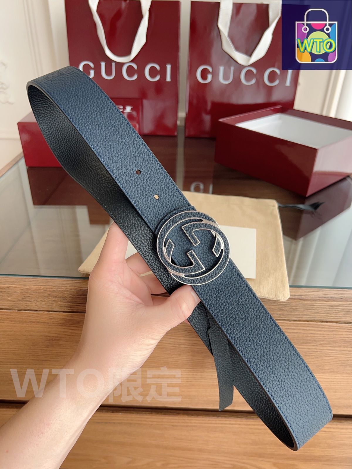 今日特価】Gucci ダブル G ニューメンズベルト-1 - メルカリ