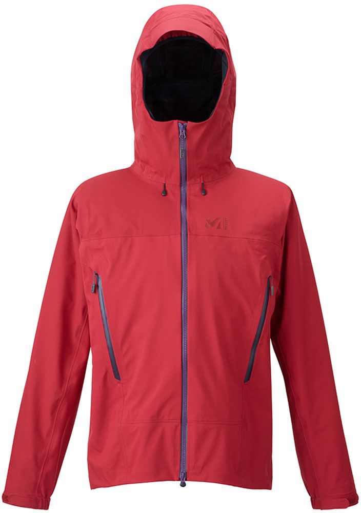 ミレー MILLET アウトドア ティフォン50000ウォームストレッチジャケット TYPHON 50000 WARM ST JKT MIV01554 メンズ レインウエア レインジャケット MIV01554 1546 DEEPRED