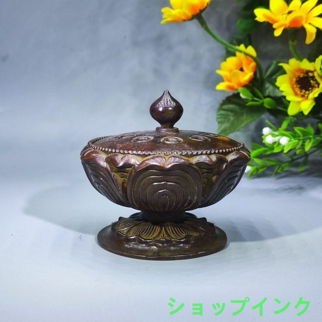 福鹿 香炉 陶磁器 装飾品 工芸品 美術品 置物 陶磁器製 猊盤香炉 薫香炉 工芸装飾置物 - メルカリ