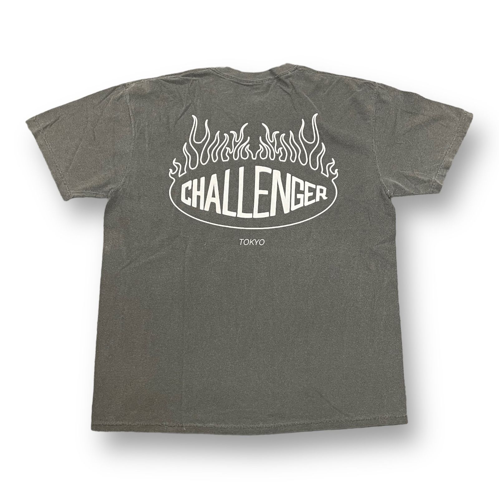 新品 希少 CHALLENGER NO.2 FIRE TEE ナンバー2 ファイアー