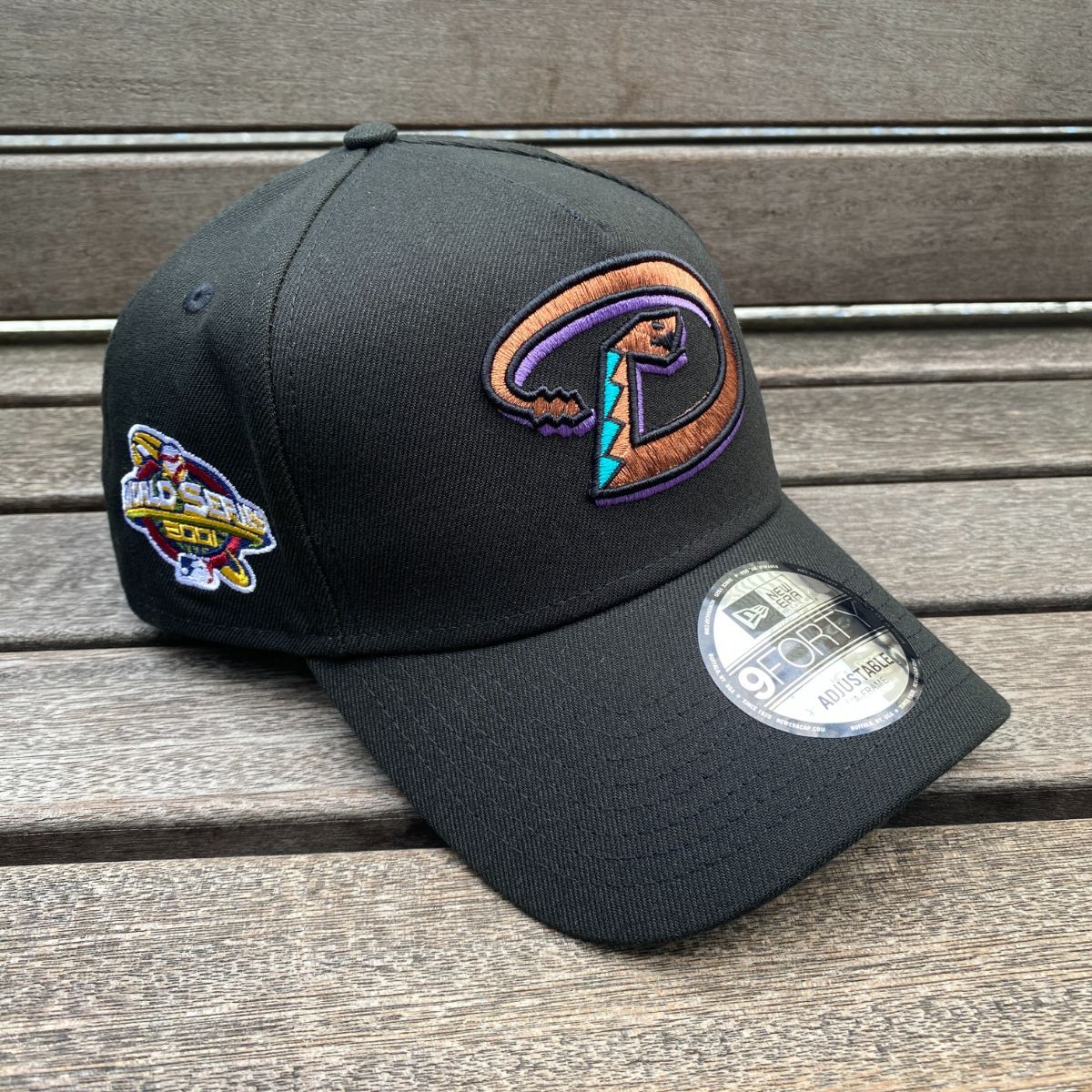 【海外限定】ニューエラ アリゾナダイアモンドバックス 9FORTY Aフレーム黒 海外限定 Newera ニューエラ 9Forty A-Frame Aフレーム ARI Backs