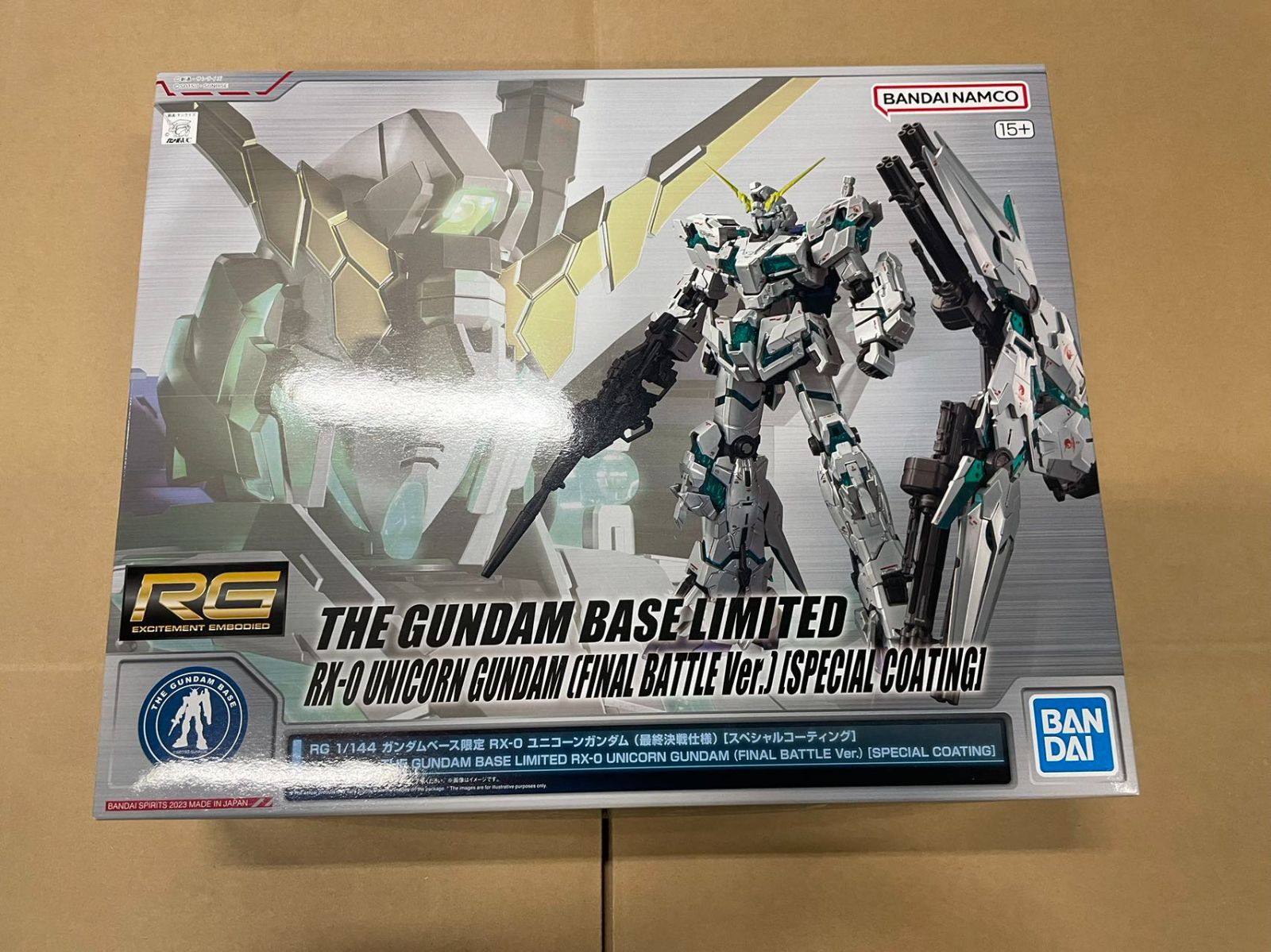 ガンダムベース限定 RGユニコーンガンダム (最終決戦仕様)