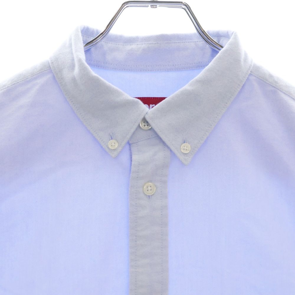 SUPREME (シュプリーム) 24SS Loose Fit Flannel Oxford Shirt ルーズ  