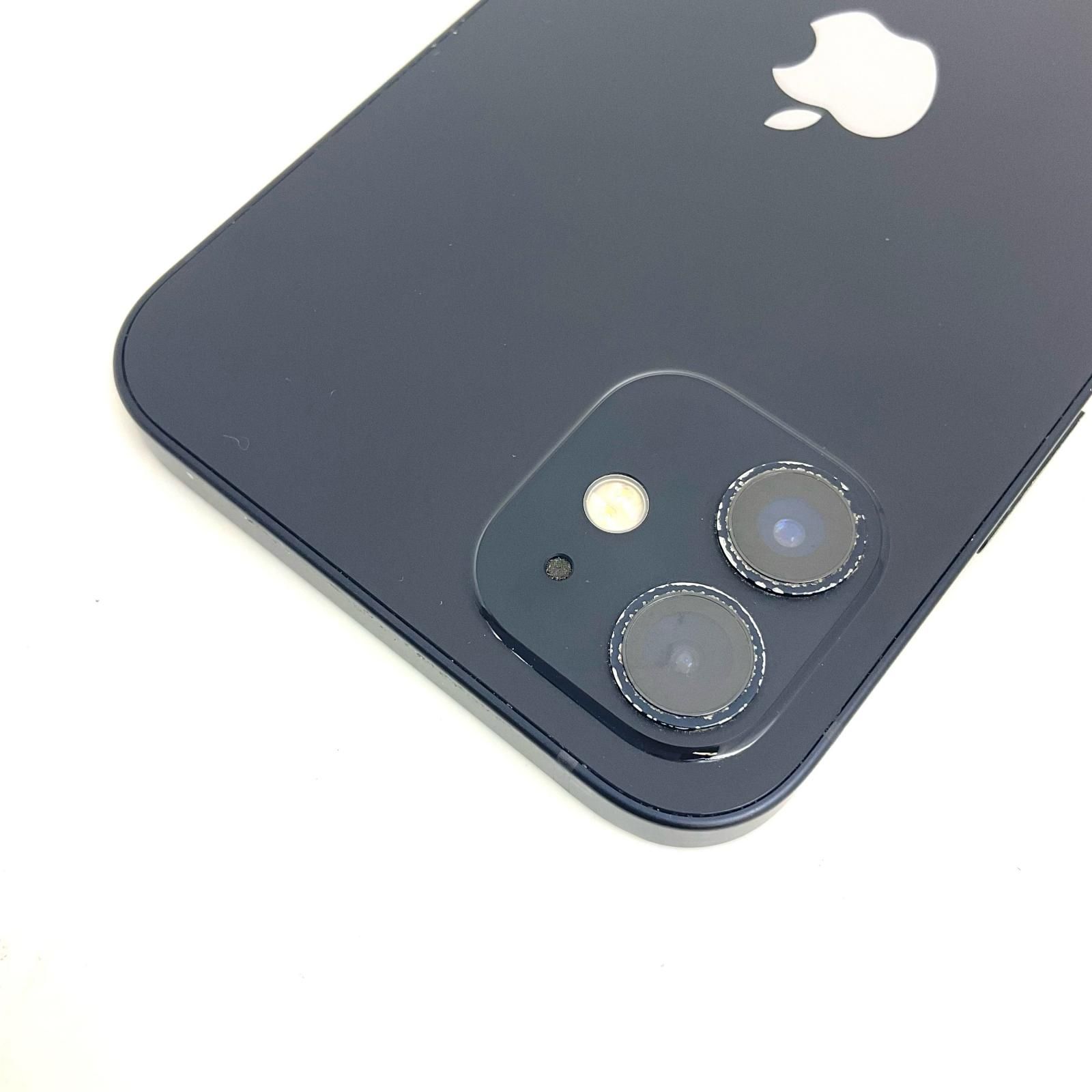 iPhone 12 128GB ブラック au SIMフリー 白ロム 動作確認済 75