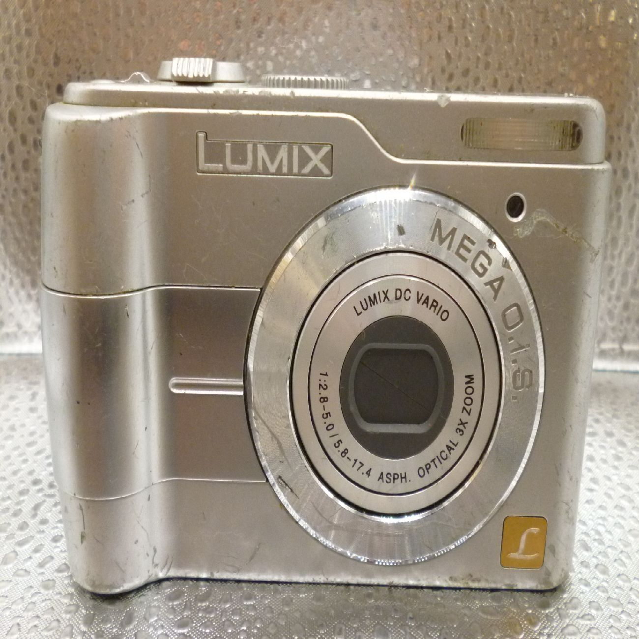 動作確認済】Panasonic パナソニック LUMIX DMC-LS1 シルバー デジタル 