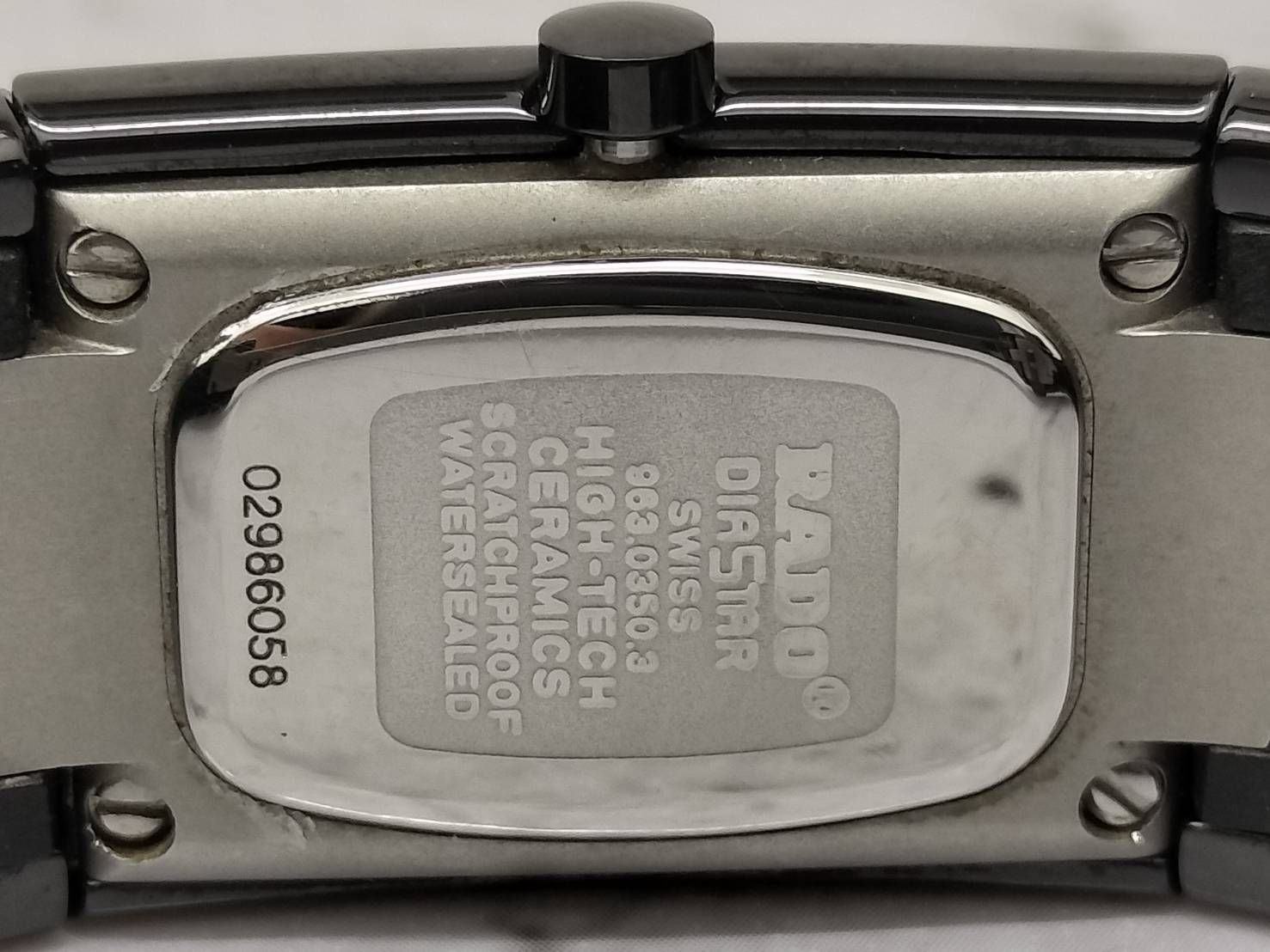 RADO】ラドー DIASTAR ダイアスターセラミカ 963.0350.3 腕時計
