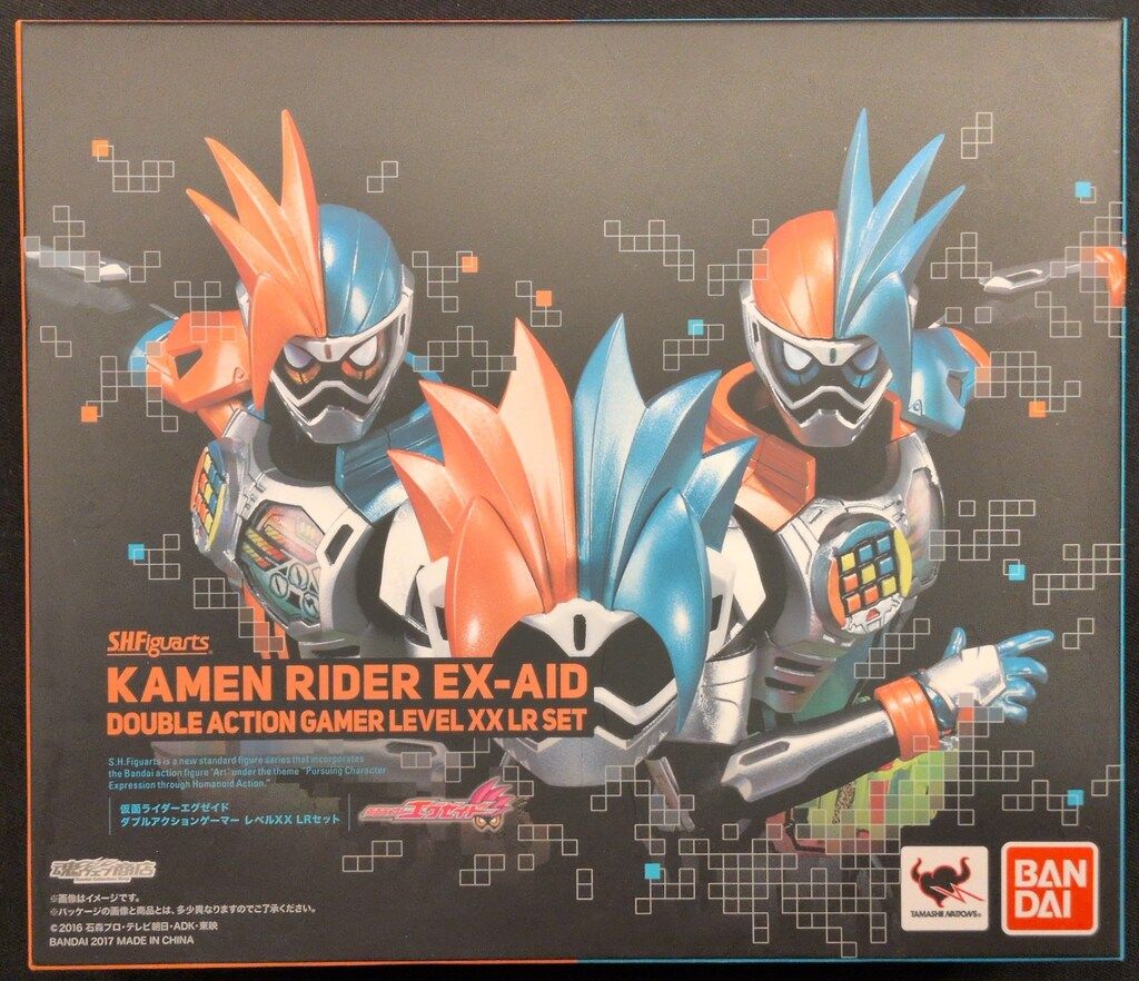 バンダイ S.H.Figuarts 仮面ライダーエグゼイド 仮面ライダーエグゼイド ダブルアクションゲーマー レベルXX LRセット