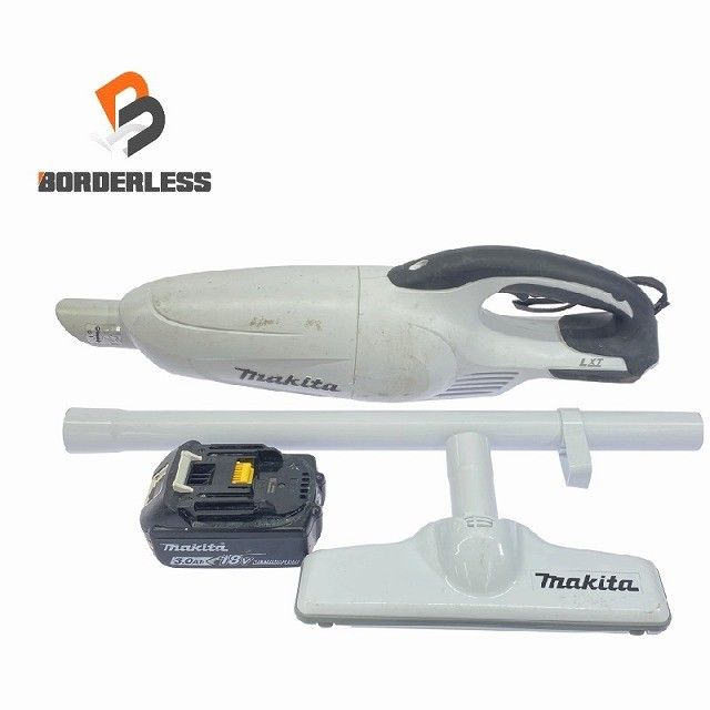 品 makita マキタ 18V 充電式クリーナー CL180FD 白 バッテリ1個 18V3.0Ah 付 コードレス バッテリー式 掃除機