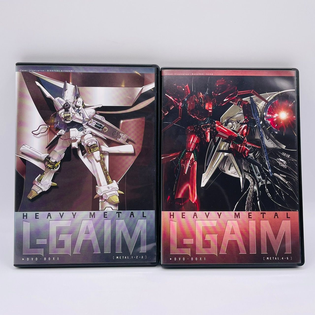 重戦機 エルガイム DVD BOX 1 2 まとめ セット / HEAVY METAL L-GAIM