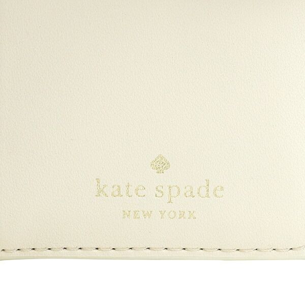 新品 ケイトスペード kate spade 2つ折り財布 SMOOTH QUILTEDLEATHER EDIUM COMPACT BIFOLD WALLET パーチメント 新品 ケイトスペード kate spade 2つ折り財布 SMOOTH QUILTEDLEATHER