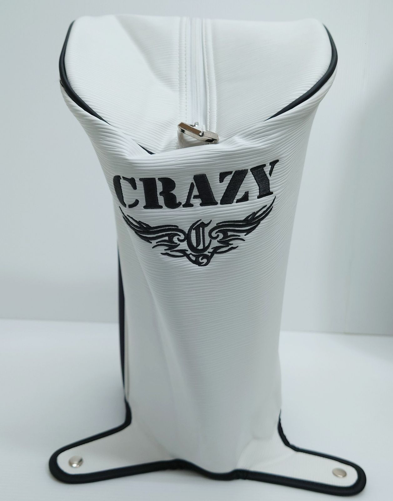 CRAZY クレイジー、キャディバッグ ホワイト【新品】 - メルカリ