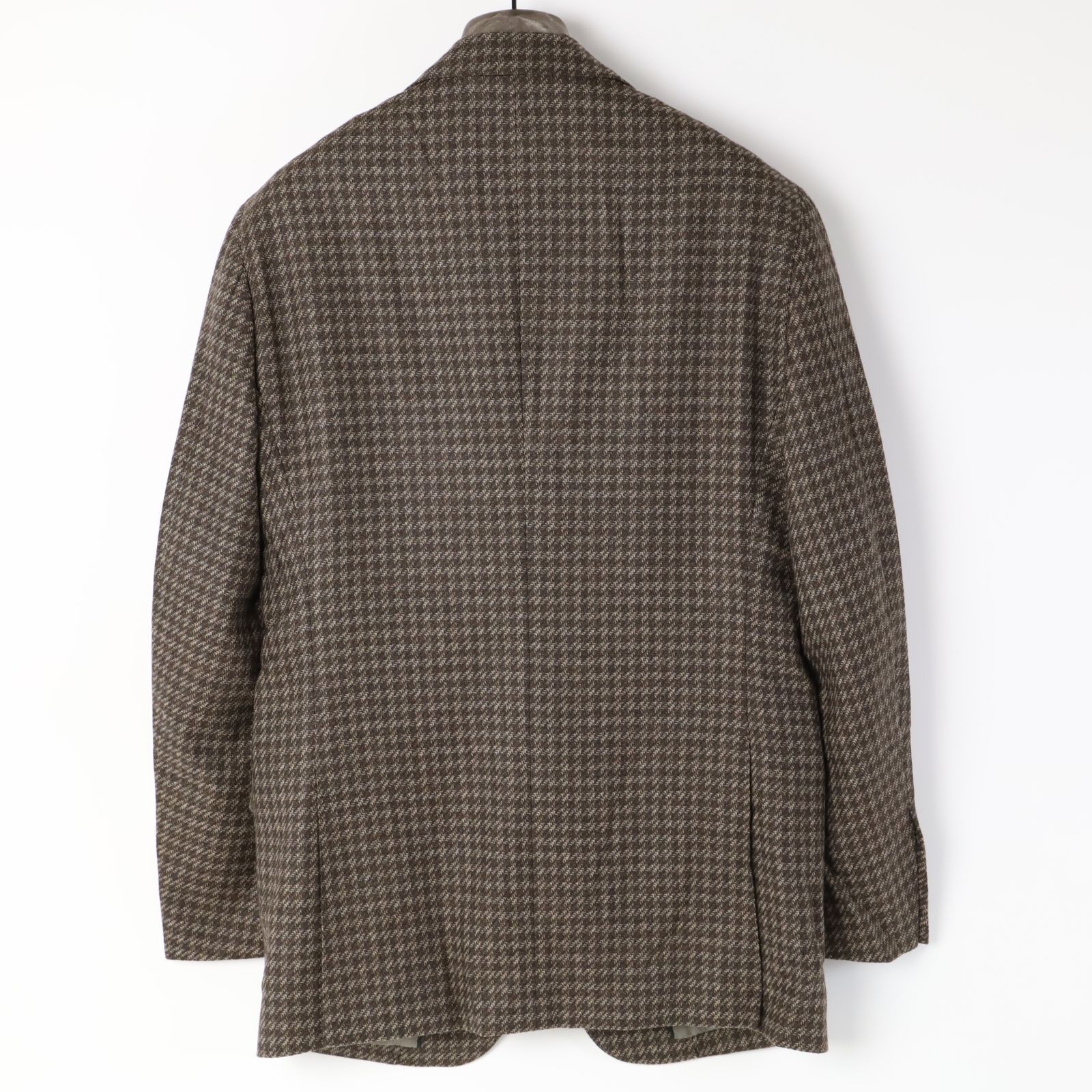 638 新品△五大陸 REDAソフト ツイード ジャケット レダ ジャケット