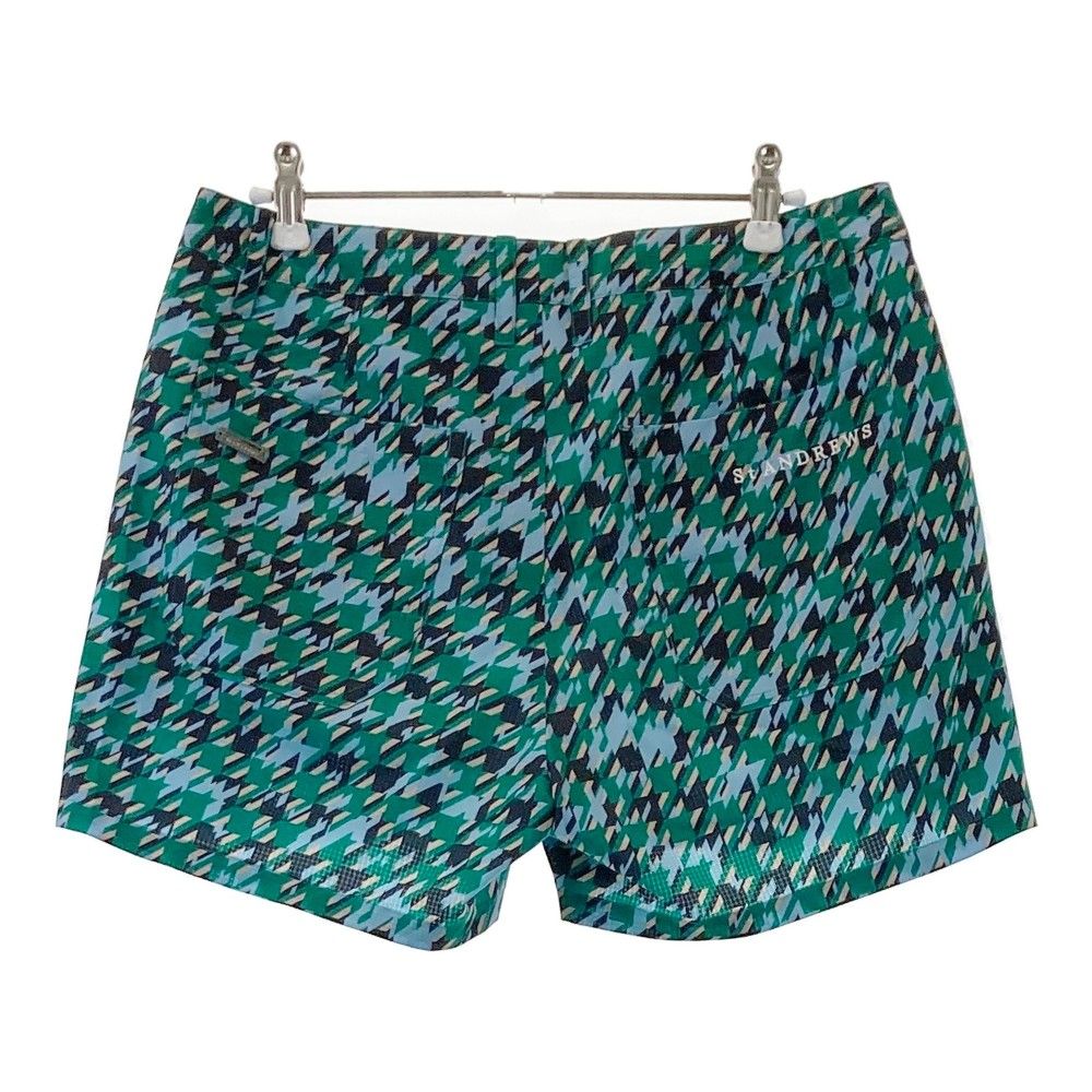 中古品St ANDREWS ゴルフウェアパンツ Lサイズグリーン