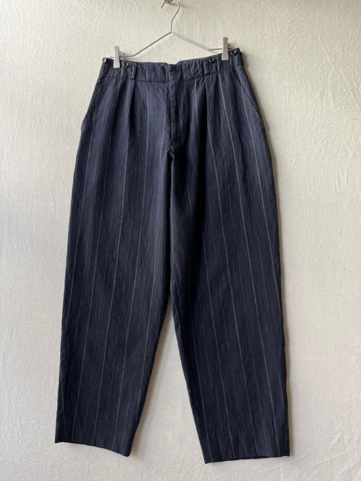 80s COMME des GARCONS HOMME PLUS ウール スラックス / S