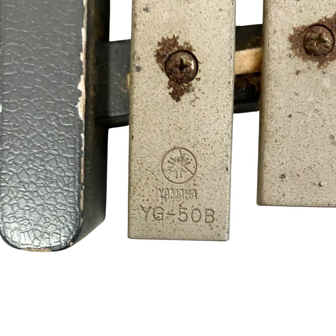 YAMAHA グロッケン 鉄琴 YG-50B ケース付 ヤマハ 打楽器 32音 - メルカリ