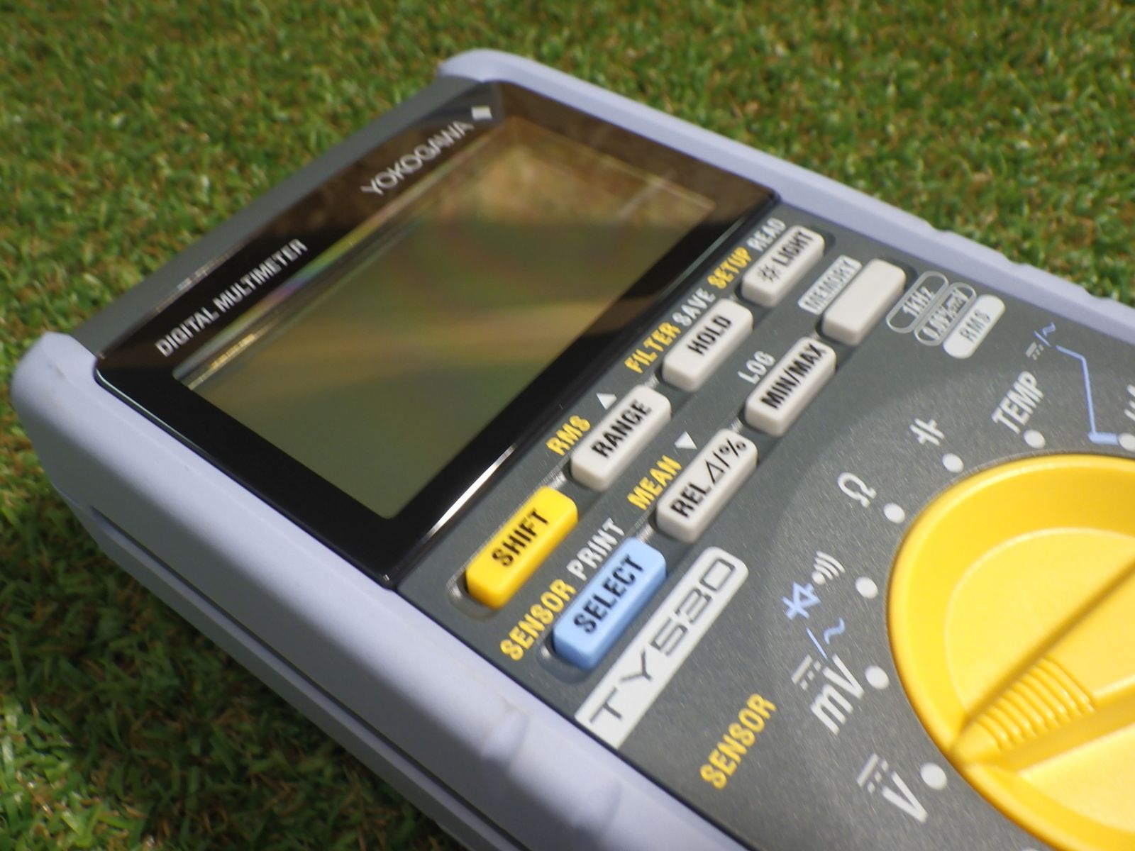 高精度な測定に 横河計測 YOKOGAWA TY530 ディジタルマルチメータ 6000カウント 実効値 平均値切替型