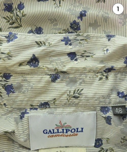 GALLIPOLI camiceria カジュアルシャツ メンズ 【古着】【中古】【送料無料】