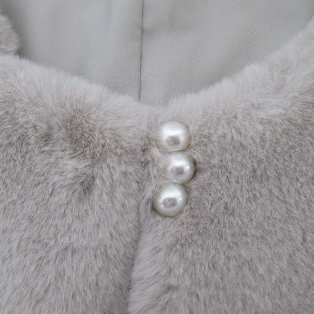 良品 24AW TO BE CHIC トゥービーシック フェイクファー3WAYジレ