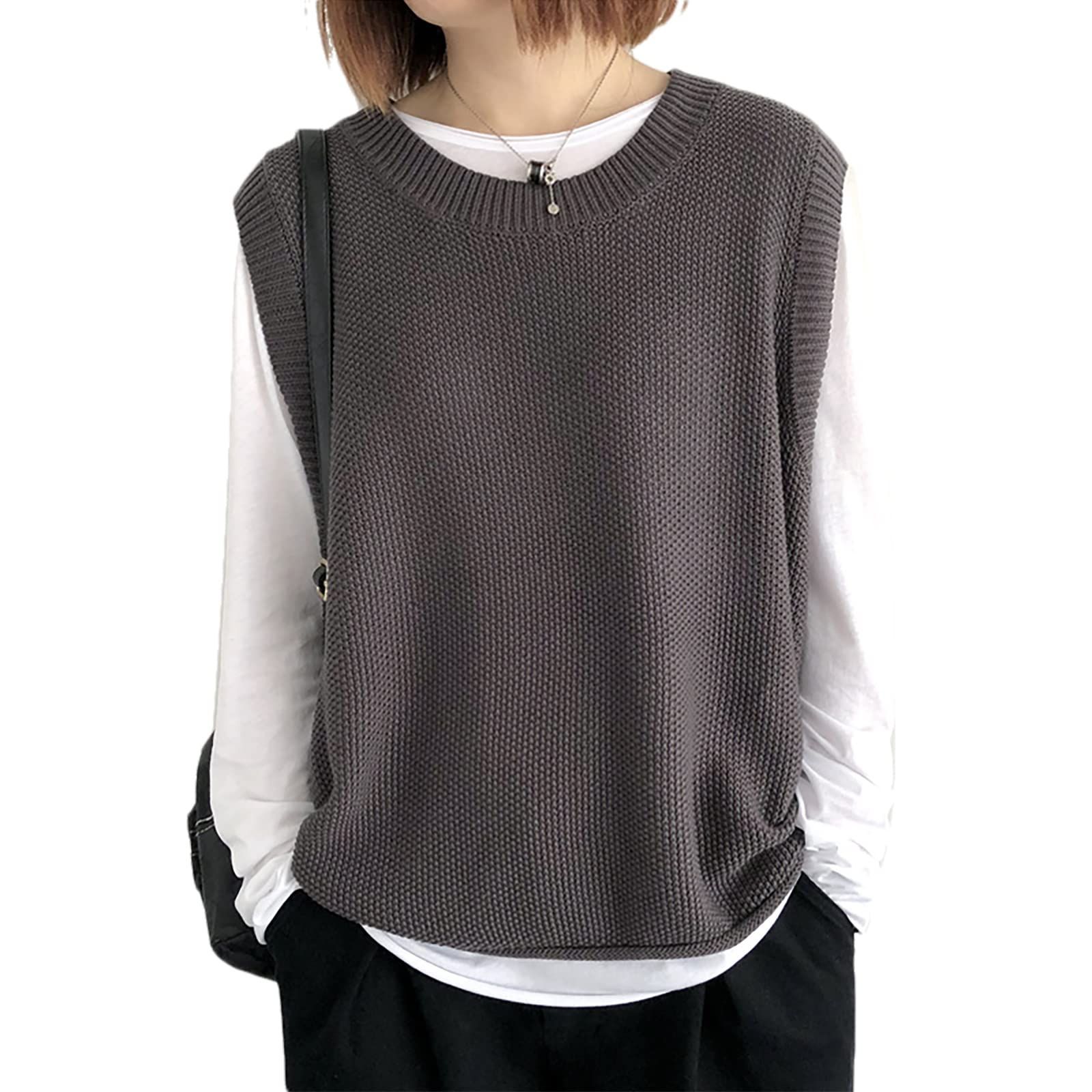 【色: ＃N33 Fグレー】§ＡＳＨＥ ＲＡＮＧＥＬ ニットベスト レディース