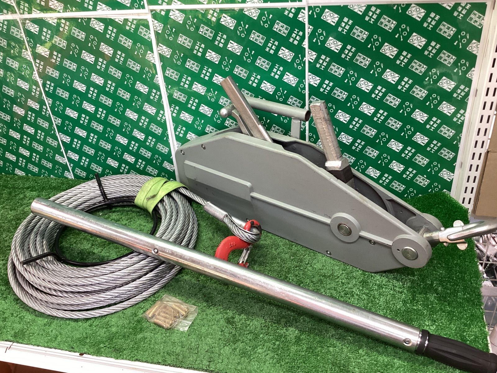 ベストアンサー ハンドウインチ 携帯ウインチ レバーホイスト チルホール1600kg ITRKMTXXVTO0