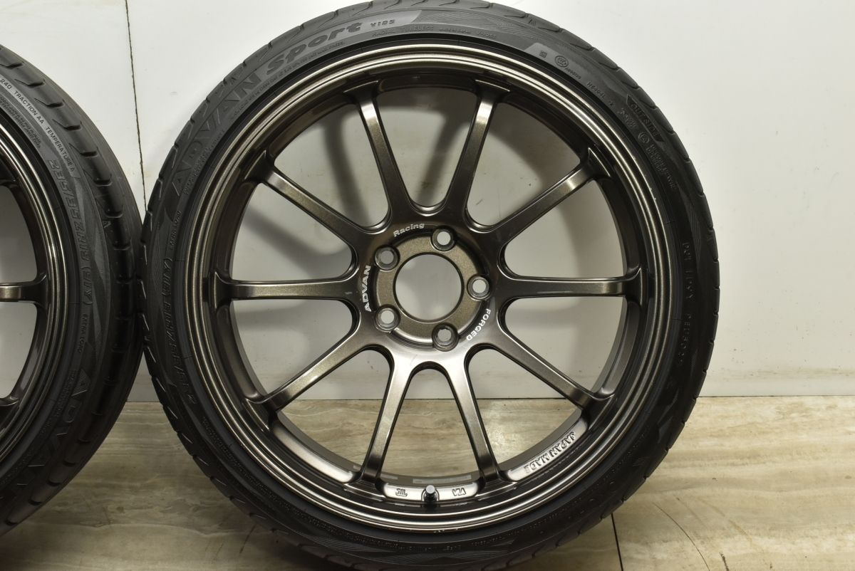 鍛造 人気ホイール】ADVAN RACING RS-DF 19in 9J +35 +25 PCD114.3 