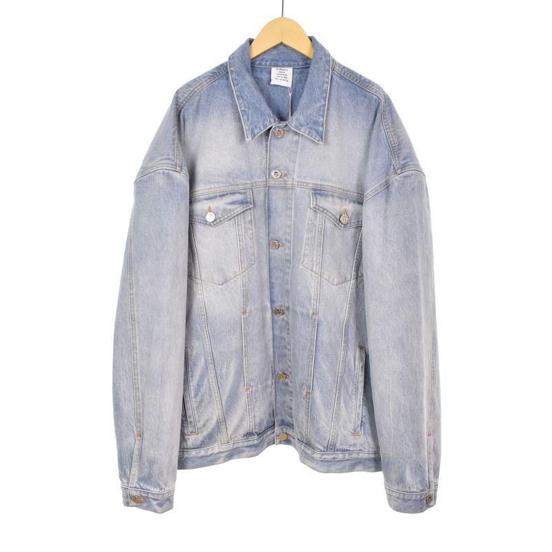 ヴェトモン VETEMENT LOGO DENIM JACKET デニムジャケット G