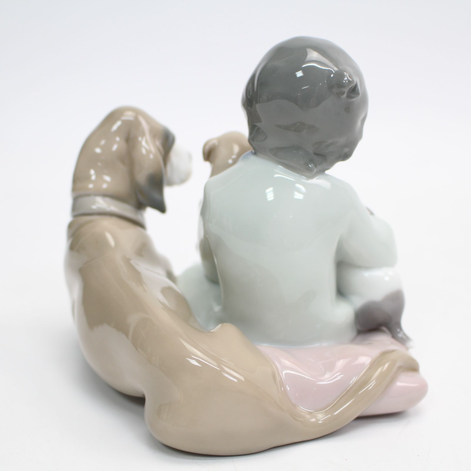 339)【美品】リヤドロ LLADRO 陶器人形 5456 みんなお友達 犬 男の子 フィギュリン 陶器 置物 リアドロ - メルカリ